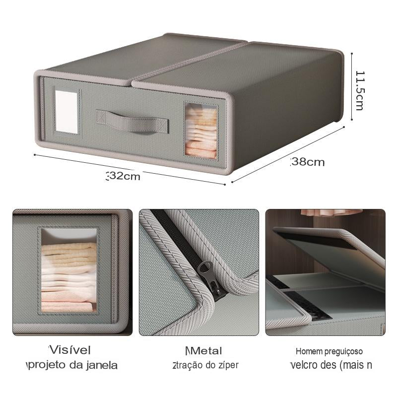 Organizador Dobrável para Roupas Prático, Durável e Elegante