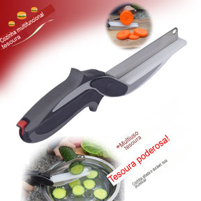Tesoura Para Legumes Corte 10x Mais Rápido!