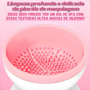 Lavador Elétrico de Pincéis – Sua Make Mais Linda e Sua Pele Mais Protegida!