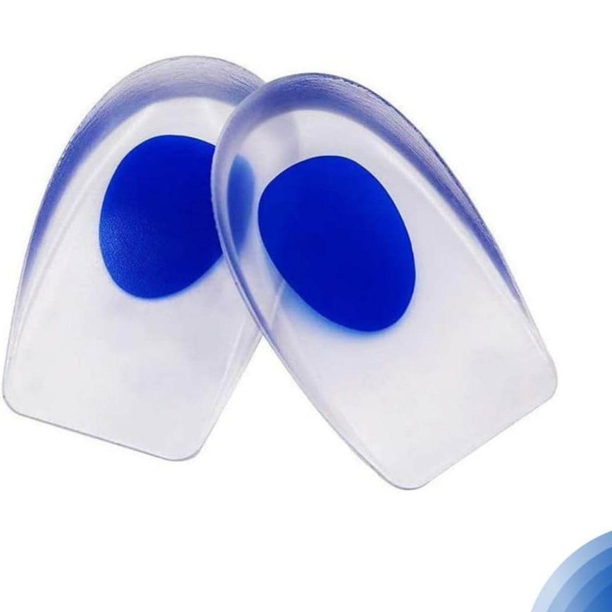 Palmilha Calcanheira de Silicone Ortopédica