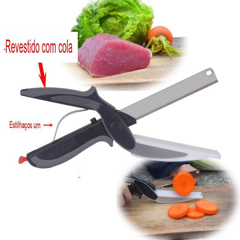 Tesoura Para Legumes Corte 10x Mais Rápido!
