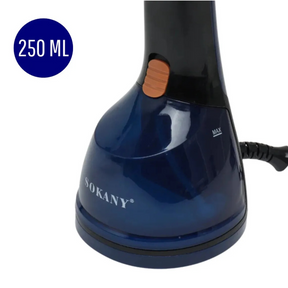 Ferro a Vapor Portátil 2 em 1 – Passe e Higienize Suas Roupas em Minutos!