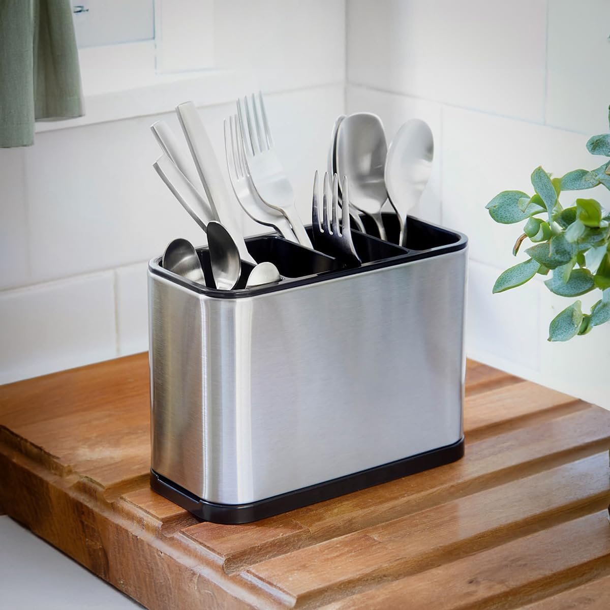 Escorredor de Talheres em Aço Inox – Organização e Sofisticação na Sua Cozinha!